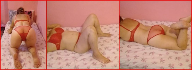 kırmızı donlu esc yeliz